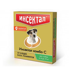 Капли Инсектал Комбо Для Собак 4-10кг N204