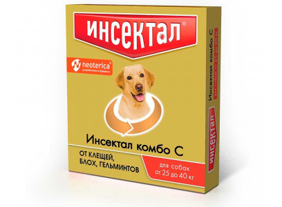Капли Инсектал Комбо Для Собак 25-40кг N206