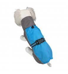 Дождевик-Попона Pet FAshion (Пет Фешн) Для Собак Sport L 31см Голубой Светоотражажающий