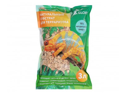 Субстрат Gloxy (Глокси) Щепа Ольхи 3л Gl-084209 
