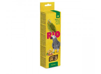 Палочки Rio (Рио) Для Волнистых Попугаев Мед и Орехи 2*90г 22210