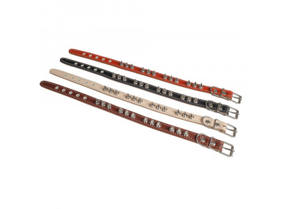 Ошейник Для Собак Мелких и Средних Пород Brava (Брава) №20 2-Слойный с Шипами Арт6513