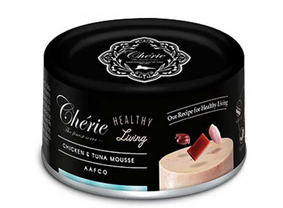 Консервы Pettric Cherie (Петрик Шери) Для Кошек Курица и Тунец Мусс 80г 602092