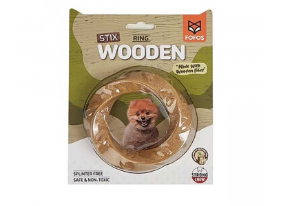 Игрушка Fofos (Фофос) Кость Для Чистки Зубов Кольцо 11*1,8*11см Dcf18684