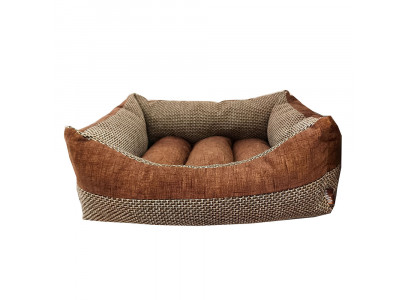 Лежанка Для Кошек и Собак Мелких Пород BraVa (Брава) Брауни 50*42*20см 10460 