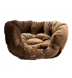 Лежанка Для Кошек и Собак Мелких Пород Brava (Брава) Теона 67*60*26см Мебельный Бархат 10538