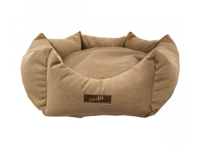 Лежанка Для Кошек и Собак Мелких Пород Brava (Брава) Fashion Шестиугольник 60*60*20см 10545 Рогожка Мебельная 