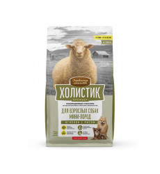 Сухой Корм Деревенские Лакомства Для Собак Мелких Пород Ягненок и Рис Холистик Премьер 1кг 79213331