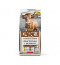 Сухой Корм Деревенские Лакомства Для Стерилизованных Кошек Говядина Холистик Премьер 2кг 79213195