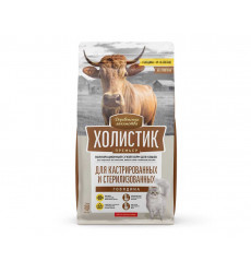 Сухой Корм Деревенские Лакомства Для Стерилизованных Кошек Говядина Холистик Премьер 400г 79213188
