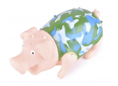 Игрушка-Пищалка Nunbell (Нанбелл) Для Собак Свинка Sasp8216 20*9*10см Резина 