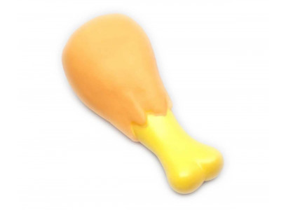 Игрушка-Пищалка Wogy (Воги) Для Собак Куриная Голень Гриль 10922-8584 12*6*4см Резина 