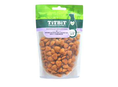 Лакомство TiTBiT (Титбит) Снек Для Кошек Говядина Dent 40г 019825 