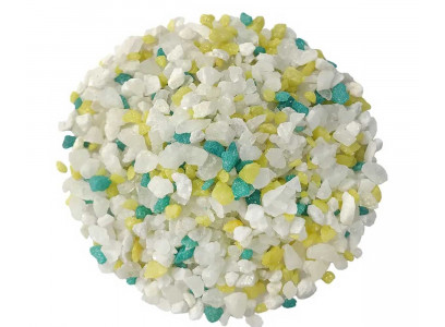 Грунт Zoo One (Зоо Уан) Белый Лотос Крашеный 2-5мм Природный 1кг 15-0244