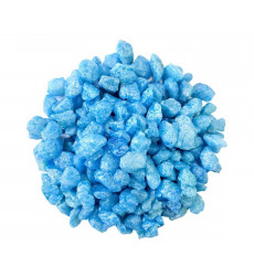 Грунт Zoo One (Зоо Уан) Голубой Крашеный 5-10мм Природный 1кг 15-0158