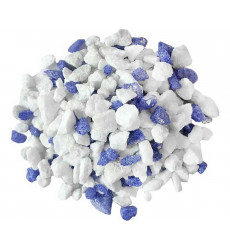 Грунт Zoo One (Зоо Уан) Фиолетовый Белый Крашеный 5-10мм Природный 1кг 15-0151