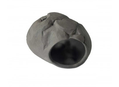 Декорация Gloxy (Глокси) Камень Укрытие 2-Отверстия Xs Gl-953203 9*6,5*6,5см