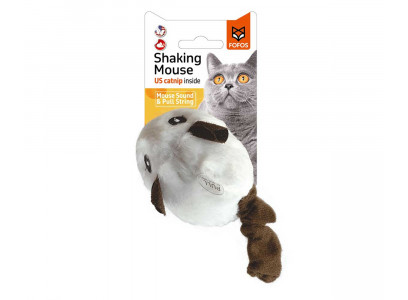 Игрушка Fofos (Фофос) Для Кошек Мышь Шумелка Интерактивная Dcf18365 