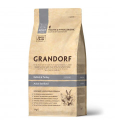Сухой Корм Grandorf (Грэндорф) Cat Sterilised Rabbit&Turkey Для Стерилизованных Кошек Кролик и Индейка 2кг1249