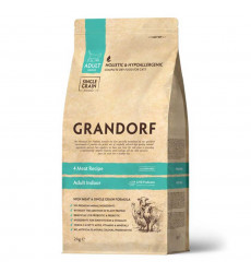 Сухой Корм Grandorf (Грэндорф) Cat Probiotic Indoor 4meat Для Домашних Кошек 2кг 4-Мяса 1287