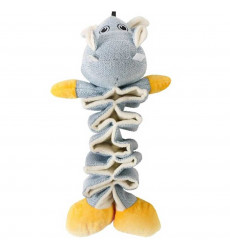 Игрушка Mr.Kranch (Мистер Кранч) Для Собак Бегемотик с Карманами Под Лакомство 36см