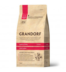Сухой Корм Grandorf (Грэндорф) Cat Indor Lamb&Turkey Для Домашних Кошек Ягненок и Индейка 2кг 1225