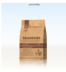 Сухой Корм Grandorf (Грэндорф) Dog Medium&Maxi Duck&Turkey Для Средних и Крупных Собак Утка и Индейка 3кг 1041 