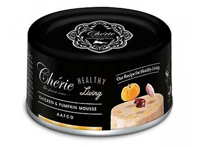 Консервы Pettric Cherie (Петтрик Шери) Для Кошек Курица и Тыква Мусс 80г 602115 