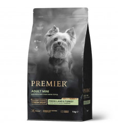 Сухой Корм Premier (Премьер) Dog Mini Lamb&Turkey Для Собак Мелких Пород Ягненок и Индейка 1кг 1461 