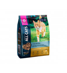 Сухой Корм All Cats (Олл Кэтс) Для Стерилизованных Кошек Курица 350г (1*18)