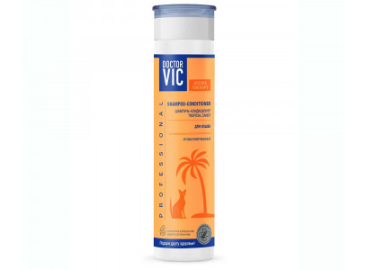 Шампунь-Кондиционер Doctor Vic (Доктор Вик) Tropical Candy Для Кошек 250мл 17689