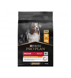 Сухой Корм Pro Plan (Проплан) Для Собак Средних Пород Курица и Рис OPTI Balance Medium Adult Chicken 3кг (1*4) 