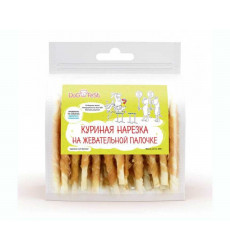 Лакомство Деревенские Лакомства Для Собак Dog Fest Куриная Нарезка На Жевательной Палочке 500г 928887681