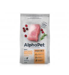 Alphapet (Альфапет) Superpremium Monoprotein Для Кошек  Индейка (1*6) 1,5кг 52628
