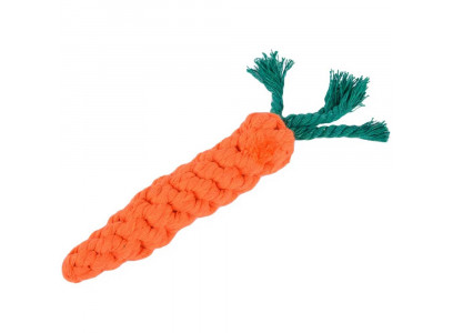 Игрушка Wogy (Воги) Для Собак Морковка Плетеная 10922-0227 22*3см  