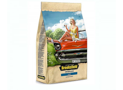 Сухой Корм Brooksfield (Бруксфилд) Low Grain Adult Cat Chicken Для Кошек Курица и Рис 400г 5660120 