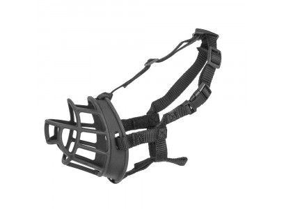 Намордник Для Собак Мелких Пород Zoom (Зум) Бэйн №3 Силикон Бигль Корги дл.носа 8см, об.морды 28см 55543