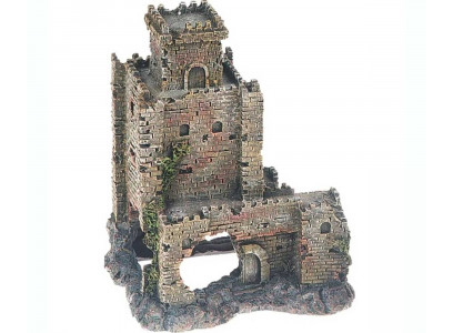 Грот Flamingo Замок 15*12,5*18,5см Fl401427