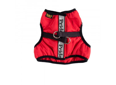 Жилетка-Шлейка Pride (Прайд) Спорт L 20000304 Красный Шея 26-28см Грудь36-39см  