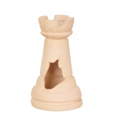 Декорация Gloxy (Глокси) Шахматная Фигура Ладья Белая Gl-086746 7*7*12см