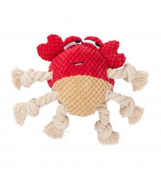 Игрушка Mr.Kranch (Мистер Кранчи) Для Собак Краб 22*20см Красная