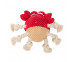 Игрушка Mr.Kranch (Мистер Кранчи) Для Собак Краб 22*20см Красная 