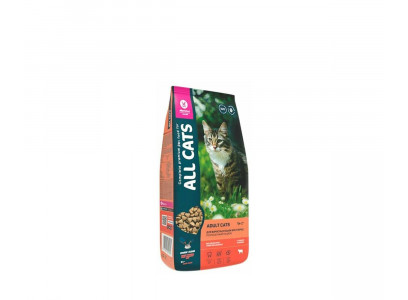 Сухой Корм All Cats (Олл Кэтс) Для Кошек Говядина и Овощи 350г 