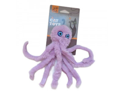 Игрушка Wogy (Воги) Для Кошек Осьминог 2024-1318 20*6см Мягкая