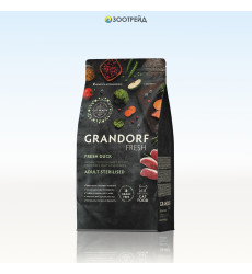 Сухой Корм Grandorf Fresh (Грэндорф Фреш) Cat Sterilised Duck&Sweet Potato Для Стерилизованных Кошек Утка С Бататом 400гр 52659