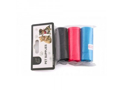 Набор Сменных Пакетов Wogy (Воги) 3-Рулона 2024-0901 28*21см 15-Штук В Рулоне