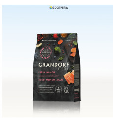 Сухой Корм Grandorf Fresh (Грэндорф Фреш) Dog Med&Maxi Salmon&Sweet Potato Для Собак Средних и Крупных Пород Лосось и Батат 3кг 52925