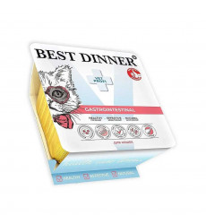 Консервы Best Dinner (Бест Диннер) Vet Profi Gastrointestinal Для Кошек с Чувствительным Пищеварением Паштет Курица 100г 7461