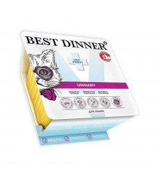Влажный Корм Best Dinner (Бест Диннер) Vet Profi Urinary Для Кошек Для Растворения Струвитных Камней и Профилактики Струвитного Уролитиаза Паштет с Ягненком 100г 7462