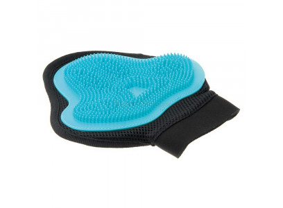 Рукавица Hello Pet (Хэллоу Пет) 3008 Силиконовая На Руку Большая, Морская Волна 